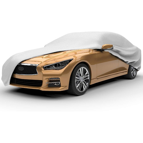 All-Season Car Cover, Waterproof and UV-Resistant, S Size, 400x160x120 cm, for Compact Cars - Main Image