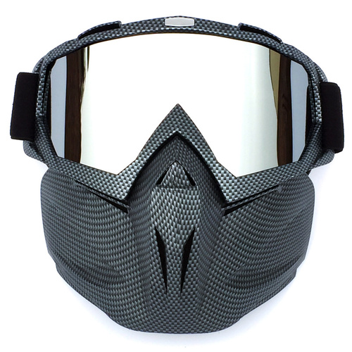 Serpentine Frame Mercury Tablet Full-Face Snow Goggles with Mirror Lens - Ultimate Protection and Comfort - Main Image