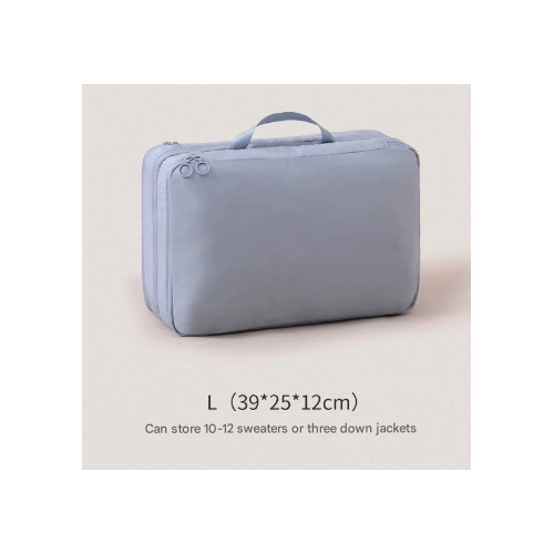 Blue Big Size Multifunctional Compact Travel Organizer Bag Stores 6-8 Essentials for Easy Access - Main Image