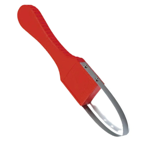 Red Garden Hand Weeder Tool Set - 2-Piece Set, Fork Tips for Efficient Weeding, Ergonomic Design - Main Image