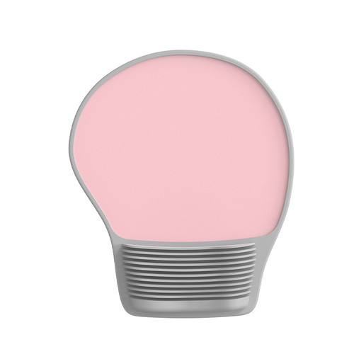 Pink Ergonomic Silicone Mouse Wrist Rest Pad - Comfortable Hand Support for Keyboard and Mouse - Main Image