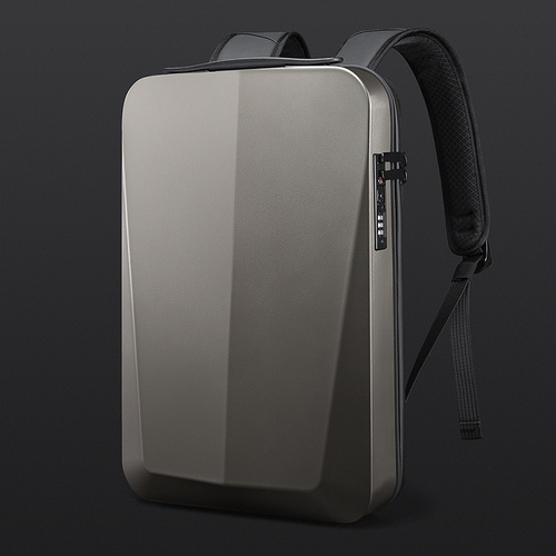 Black Gold Premium Hard Shell Business Backpack with TSA Lock and USB Charging Port, Waterproof Laptop Bag for Men - Main Image