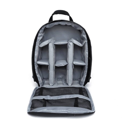 Grey Lining Water-Resistant DSLR Camera Backpack with Tripod Holder, Lightweight and Spacious Photography Bag for Outdoor Use(Camera and accessories a - Main Image