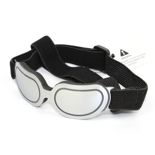 Silver Lenses Pet Sunglasses for Dogs and Cats - UV Protection, Adjustable Strap, Anti-Wind and Anti-Fog Pet Goggles - Main Image