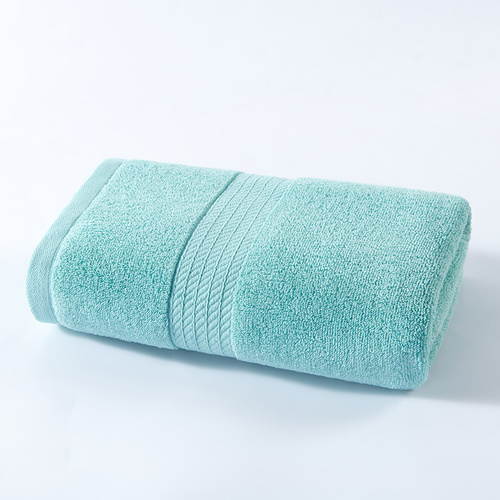 Mint Green Premium Thick Cotton Bath Towel for Adults - Soft and Absorbent Bathroom Towel - Main Image