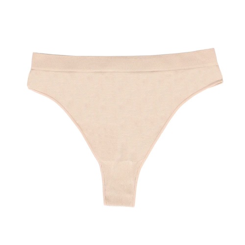 Size M Skin Comfortable  High-Waisted Thong Underwear - 3-Pack for Everyday Comfort - Main Image