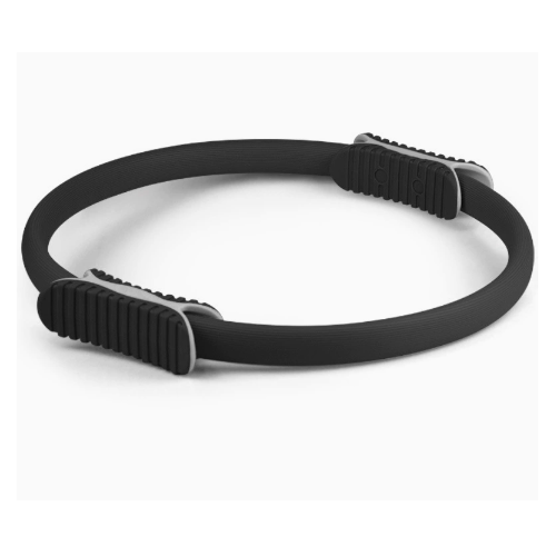 2 PCS Black 38cm Pilates Ring Circle with Comfort Foam Handles for Core & Muscle Toning - Main Image