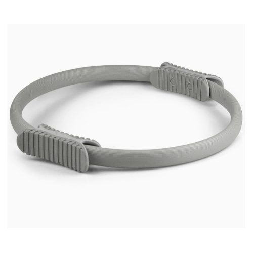 2 PCS Grey 38cm Pilates Ring Circle with Comfort Foam Handles for Core & Muscle Toning - Main Image