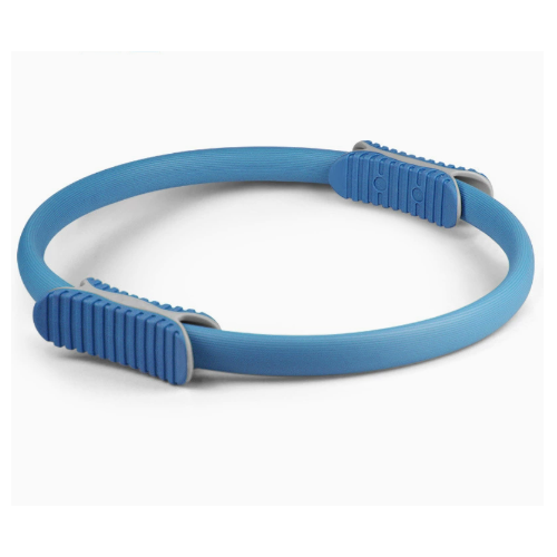 2 PCS Blue 38cm Pilates Ring Circle with Comfort Foam Handles for Core & Muscle Toning - Main Image