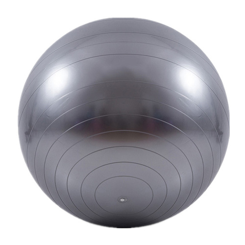 Grey 65cm Anti-Burst Yoga Exercise Ball for Pilates & Core Strength - Main Image