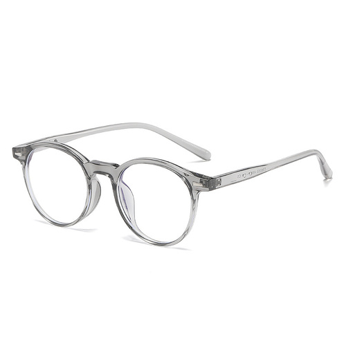 White Piece With Gray Frame and White Sheet 2 Pairs Round Frame Polarized Sunglasses - UV Protection - Main Image