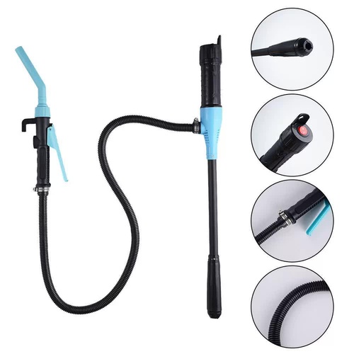 Portable Electric Oil Pump with Handle for Easy Use - Ideal for Cars, Boats, and More - Main Image