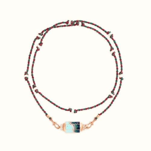 Mystical Tarot Charm Necklace - Boho Pendant(Ocean pattern) - Main Image
