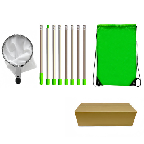 Telescoping Fruit Picker - Apple, Peach, Persimmon Harvesting Tool with Collection Bag, High Reach Fruit Catcher 3.2m - Main Image