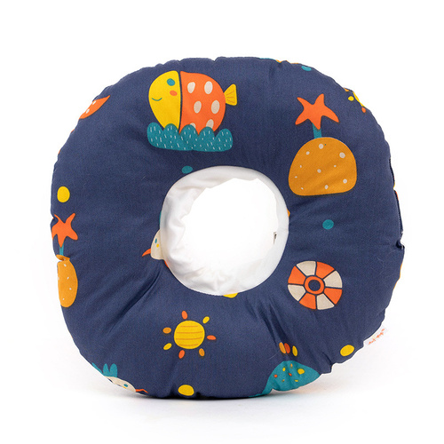 2 pcs Underwater World Soft Pet Recovery Collar - Comfortable Anti-Lick Cone for Cats & Dogs Size XS - Main Image