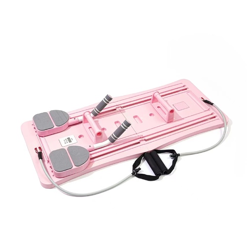 Pink Foldable Multi-Functional Abdominal Trainer - Home Workout Fitness Board - Main Image