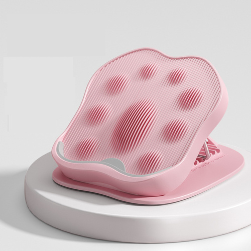 Pink Leg and Calf Stretching Board – Adjustable Yoga and Fitness Stretching Tool for Women - Main Image
