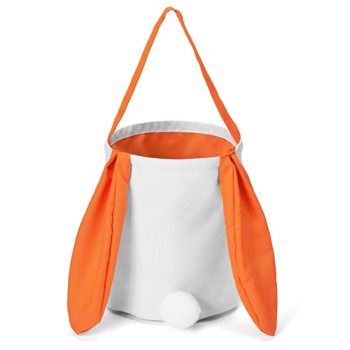 Orange Adorable Easter Bunny Ear Tote Bag - Stylish Rabbit-Themed Candy Bag - Main Image