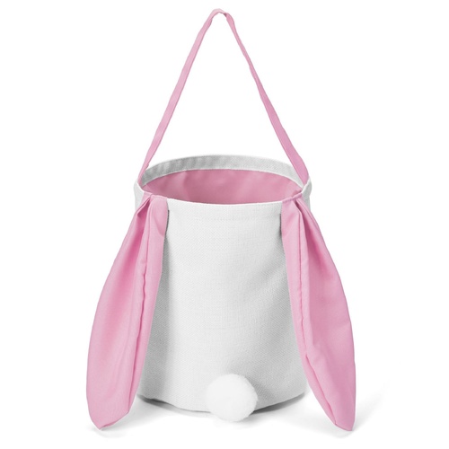 Pink Adorable Easter Bunny Ear Tote Bag - Stylish Rabbit-Themed Candy Bag - Main Image
