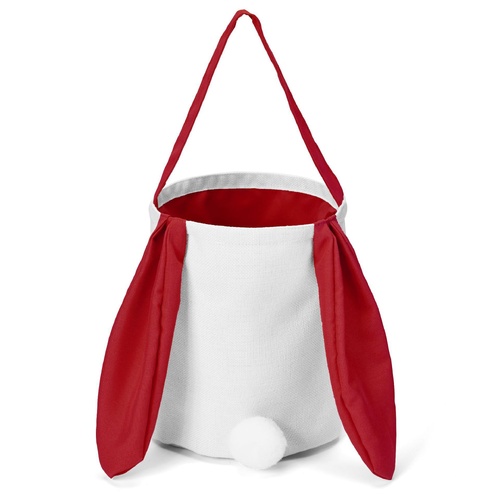 Red Adorable Easter Bunny Ear Tote Bag - Stylish Rabbit-Themed Candy Bag - Main Image