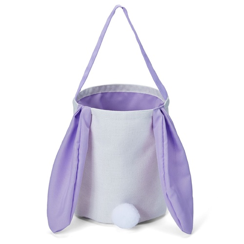 Purple Adorable Easter Bunny Ear Tote Bag - Stylish Rabbit-Themed Candy Bag - Main Image