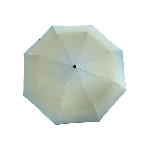 Blue Gradient Gradient Automatic Folding Umbrella - Sun & Rain Protection for Women - Main Image
