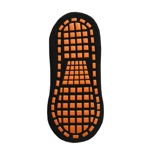 Ten Pairs Of Black Kids Non-Slip Trampoline Socks  for Playground Early Education and Yoga Unisex Anti-Skid Floor Socks for 1-5 Years - Main Image
