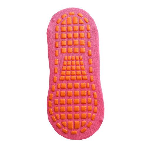 Ten Pairs Of Rose Red Kids Non-Slip Trampoline Socks  for Playground Early Education and Yoga Unisex Anti-Skid Floor Socks for 1-5 Years - Main Image