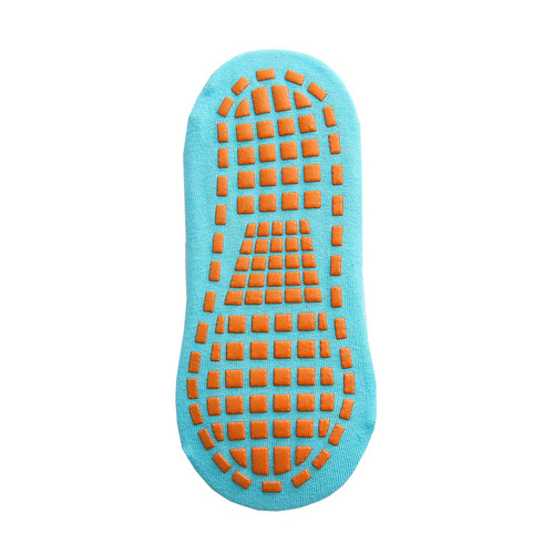 Ten Pairs Of Lack Blue Kids Non-Slip Trampoline Socks  for Playground Early Education and Yoga Unisex Anti-Skid Floor Socks for 1-5 Years - Main Image
