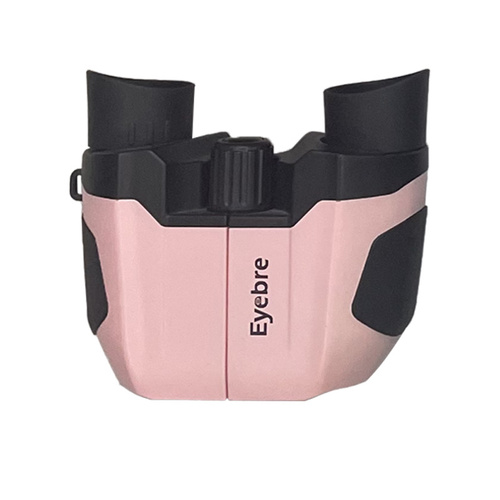 Pink (matte finish) 10x22 Kids Binoculars - Multi-Color Compact High-Definition Telescope for Outdoor Adventures & Concerts - Main Image
