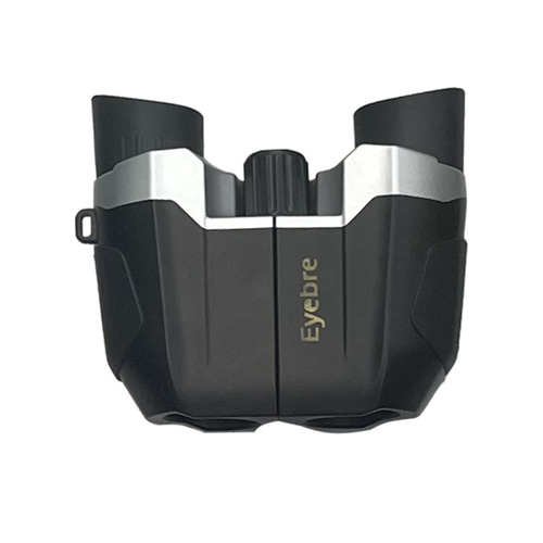 Black-silver (matte finish) 10x22 Kids Binoculars - Multi-Color Compact High-Definition Telescope for Outdoor Adventures & Concerts - Main Image