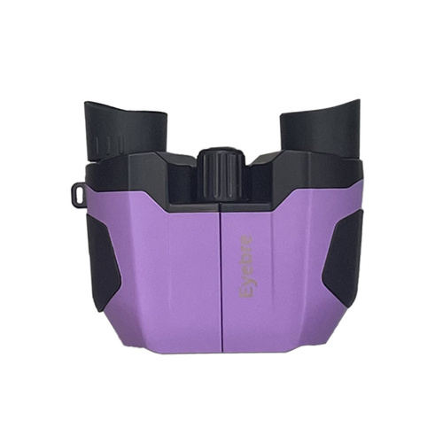 Purple (matte finish) 10x22 Kids Binoculars - Multi-Color Compact High-Definition Telescope for Outdoor Adventures & Concerts - Main Image