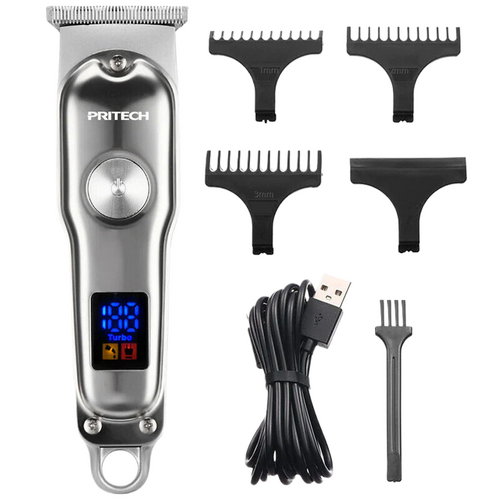 PR-2749Rechargeable Electric Trimmer with LED Screen - Main Image