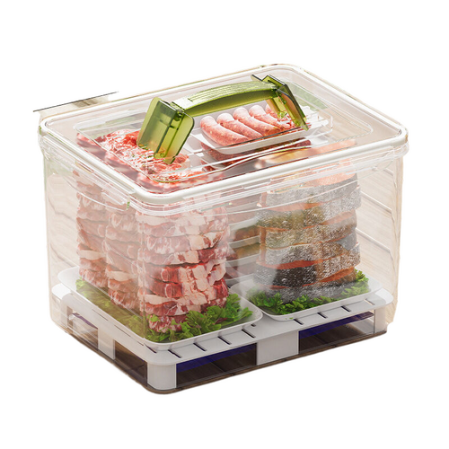 Portable outdoor ice tray storage box 10.5L - Main Image