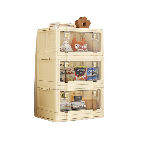 Vintage Folding Storage Box Large 3 Layers - Main Image