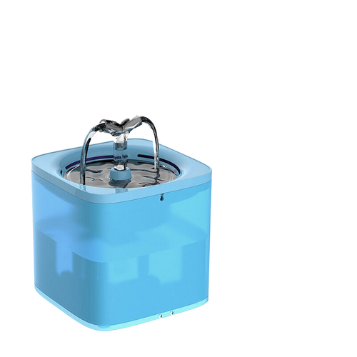 Sky Blue Pet Automatic Water Dispenser [Beginner Version] 161 * 161 * 153mm - Main Image
