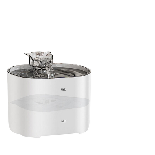White pet automatic water dispenser plug-in entry-level version [without adapter] 188 * 142 * 140mm - Main Image