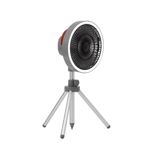 Gery Portable Outdoor Tripod Fan - USB Rechargeable Camping Fan with Remote Control, Folding & Adjustable for Outdoor Activities and Travel - Main Image