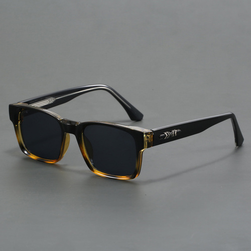 Leopard Pattern Trendy Oversized Lightweight Blue Light Blocking Sunglasses for Men - Anti-Fog, Photochromic, and UV Protection - Main Image