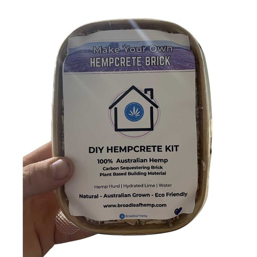 Make Your Own Hempcrete Brick – Sustainable DIY Eco Kit (1000ml) - Main Image