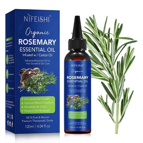 nifeishi organic rosemary essential oil 120 ml - Main Image