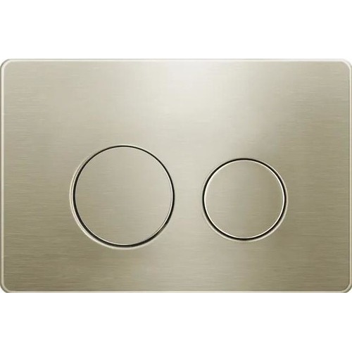 R&T Standard Cisterns Push Plates - Brushed Gold - Main Image