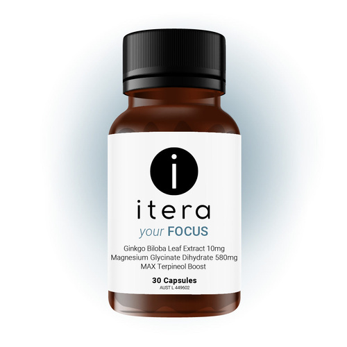 Itera Health your FOCUS - 30 Capsules - Main Image