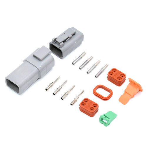 Deutsch DT 4-Way 4 Pin Electrical Connector Plug Kit #DT4 Trailer Waterproof AU - Main Image