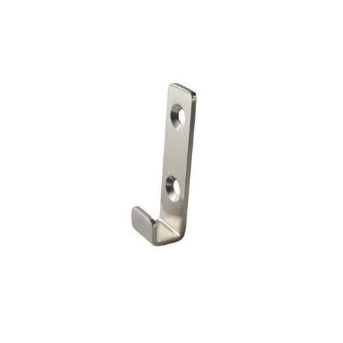 Hat and Coat Hook in Satinless Steel - Main Image