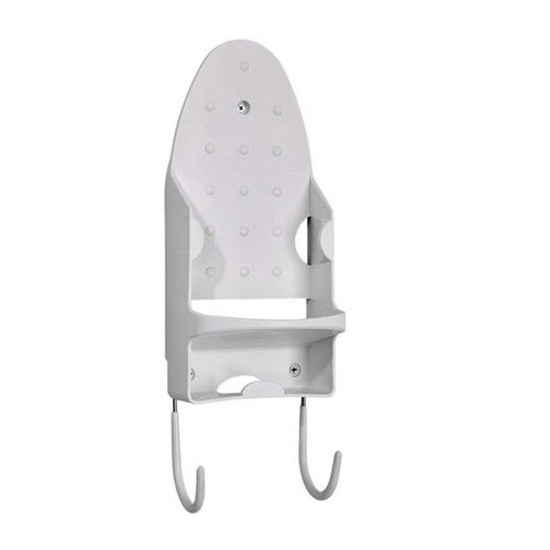 Wall Mounted Iron and Board Holder - White - Main Image
