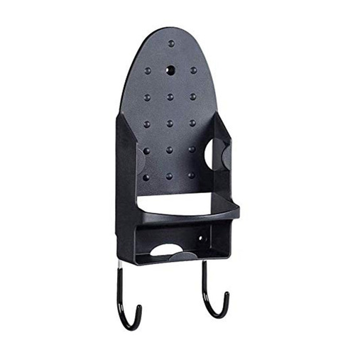 Wall Mounted Iron and Board Holder - Black - Main Image