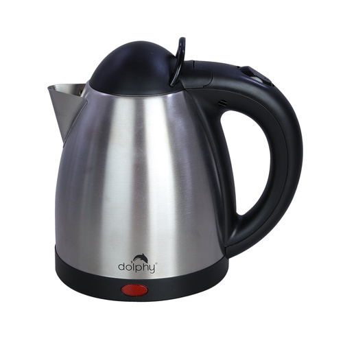 0.8L Stainless Steel Electric Kettle - Silver - Main Image