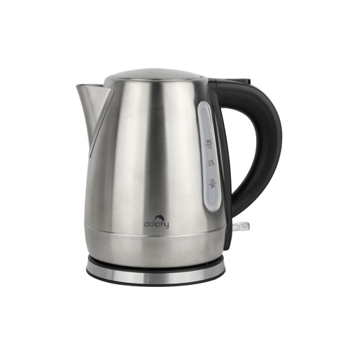 1.0L Stainless Steel Electric Kettle Black - Main Image