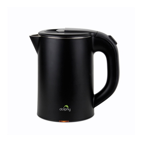 0.8L Stainless Steel Electric Kettle Black - Main Image